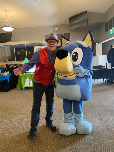 Bluey character and the Magician